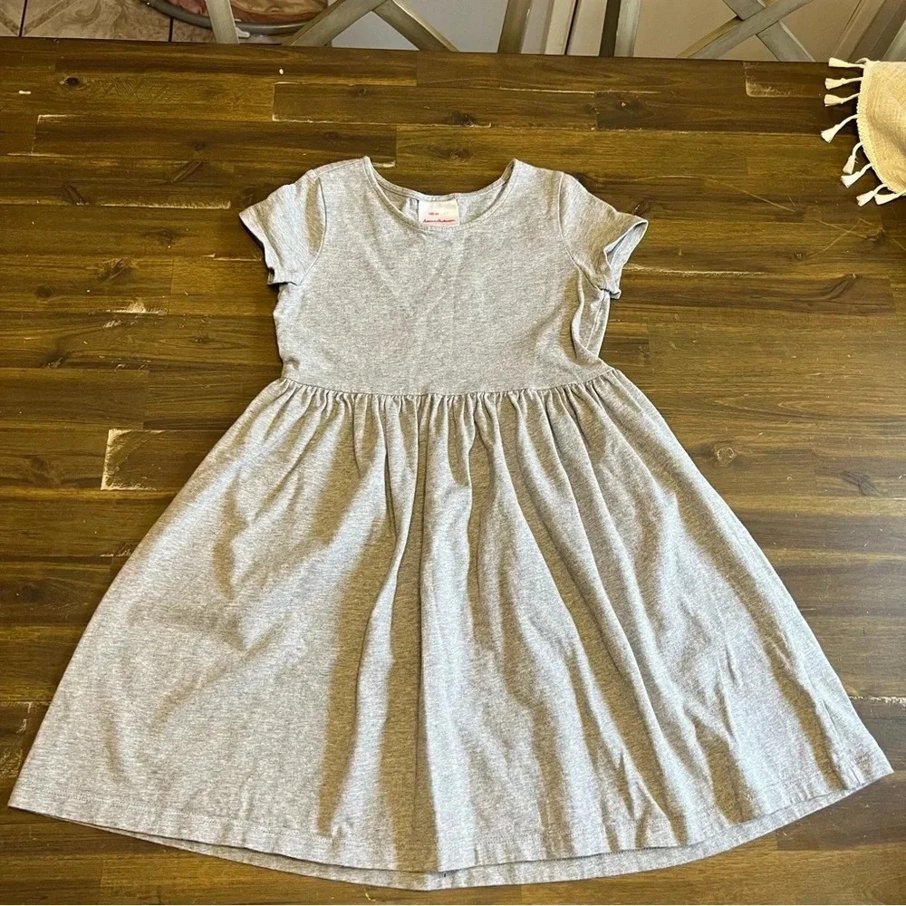 Hanna Anderson Twirl Gray Dress